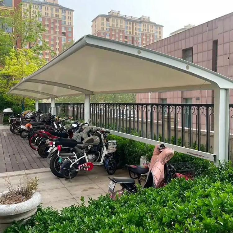 攀枝花膜结构电动车棚